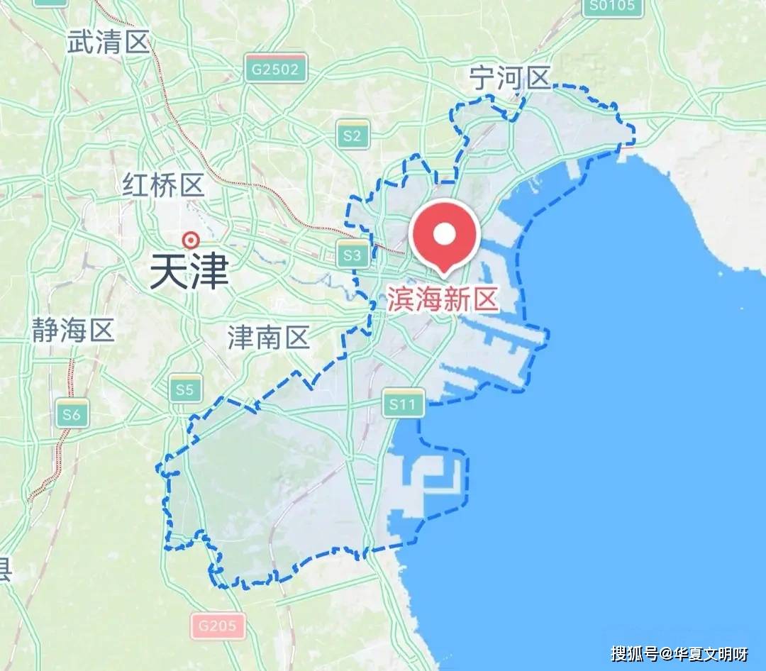 天津地图.天津地图像什么？-第3张图片