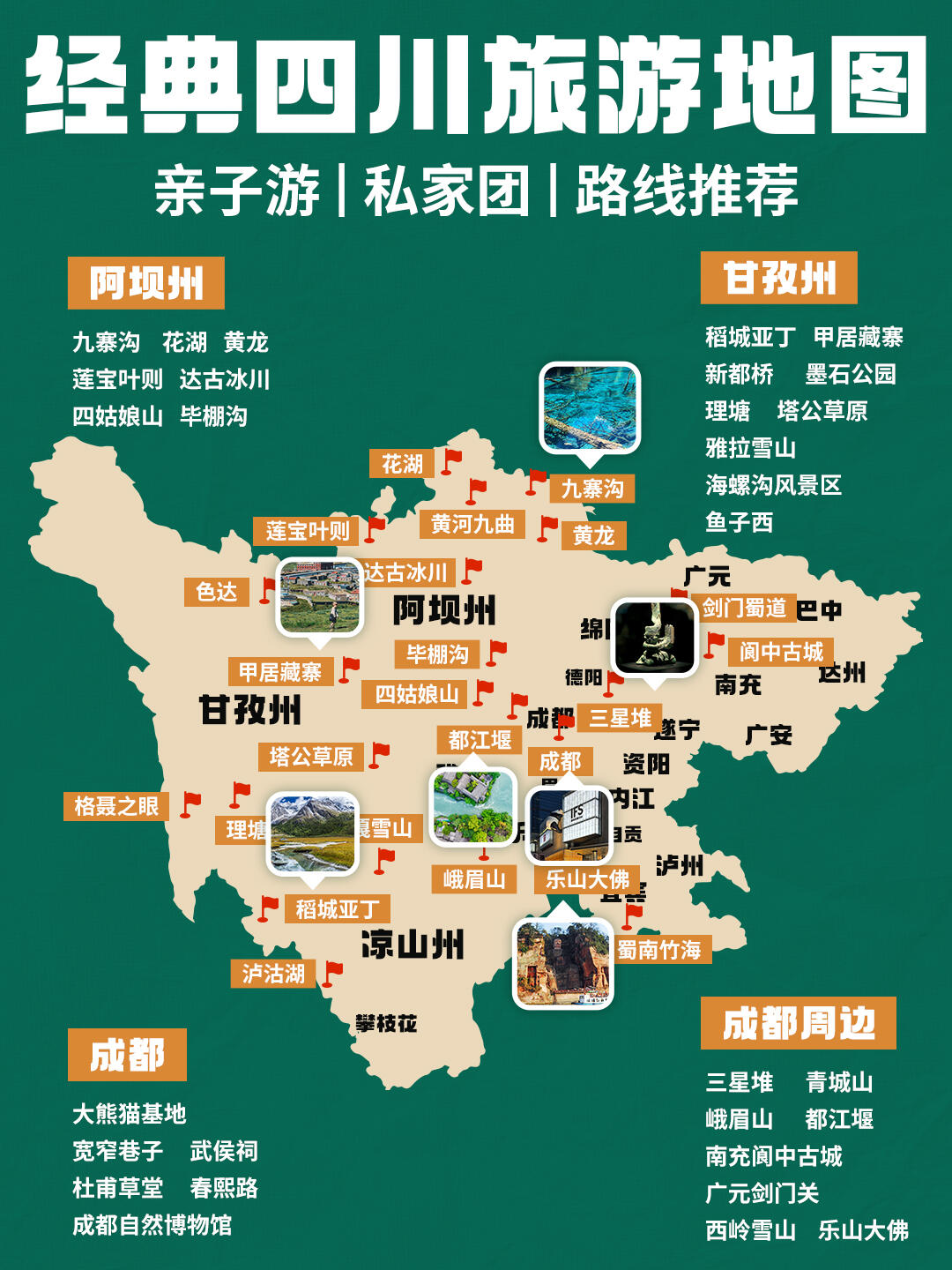 【四川旅游7天路线推荐,四川旅游攻略七日游自驾游】-第2张图片